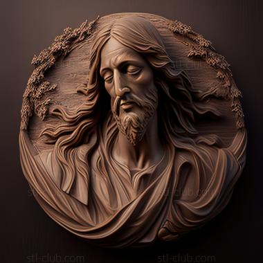 3D model st jesus (STL)